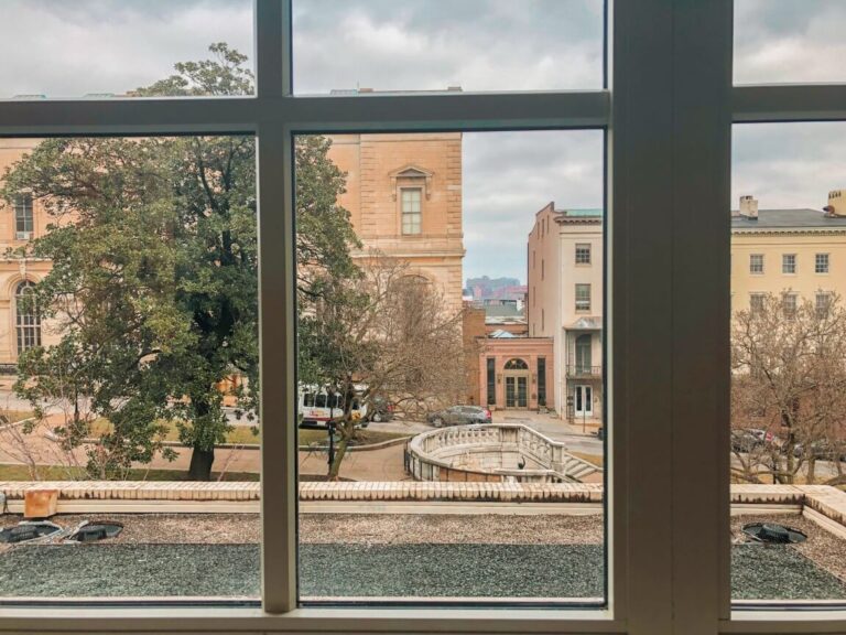 View of Mount Vernon in Baltimore