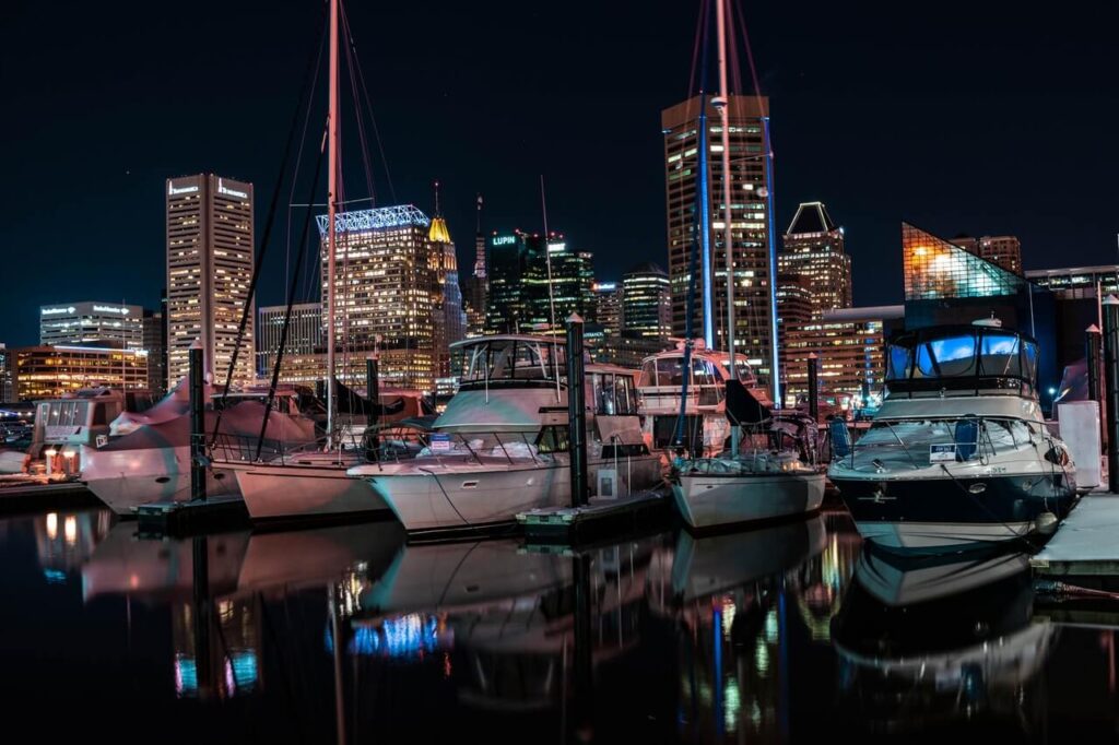 things to do in Baltimore nighly boats