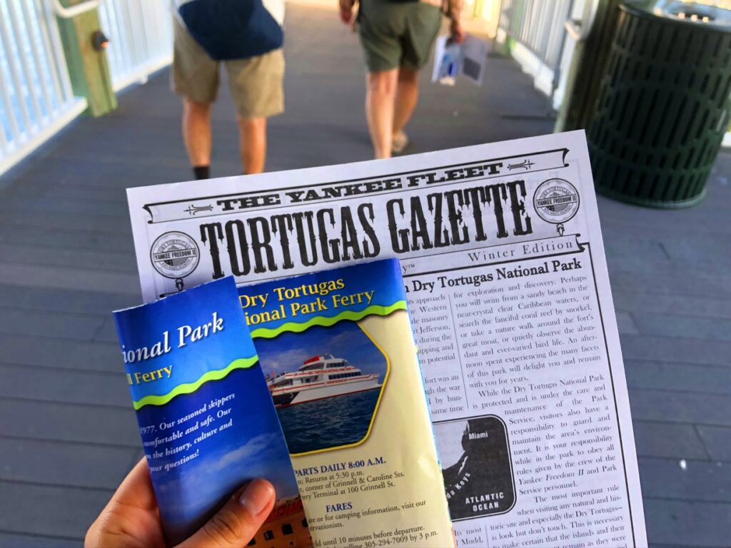 Key West travel tips Dry Tortugas