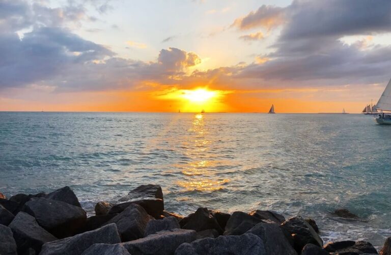 Sunset at Fort Zachary Taylor State Park