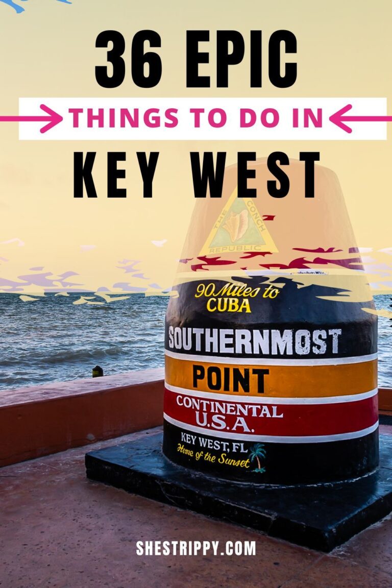 36 Epic things to do in Key West Florida.