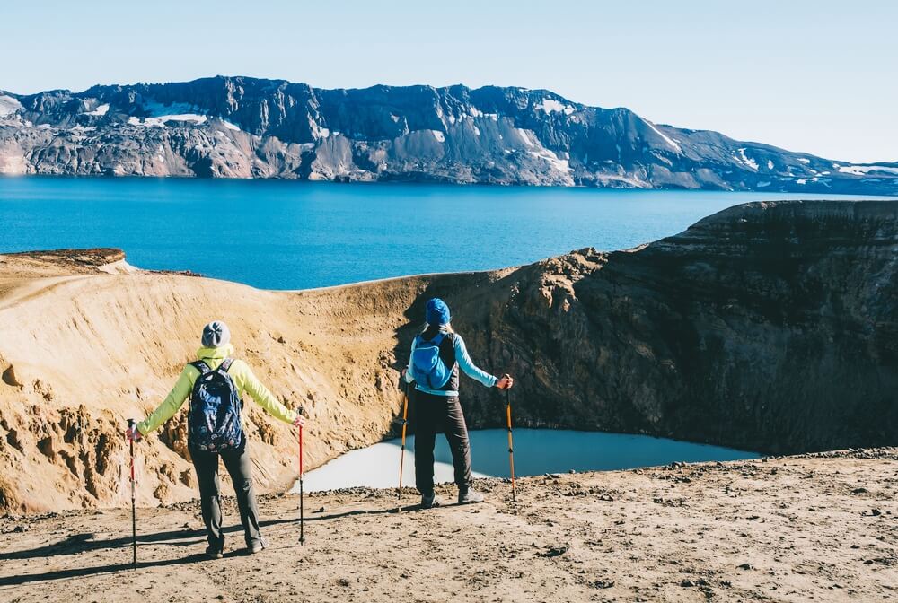 Hiking in Iceland