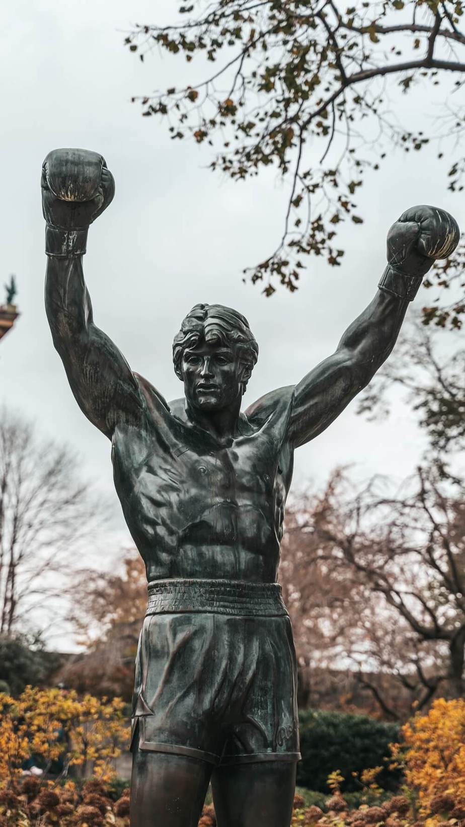 2 days in Philadelphia Rocky statue