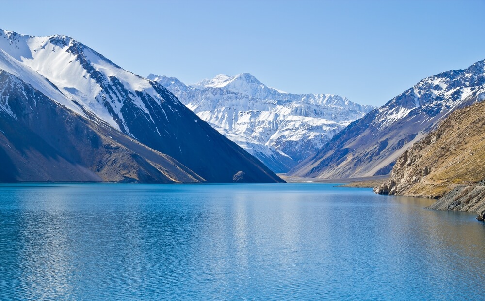 santiago chile worth visiting Embalse el Yeso Cajon del Maipo