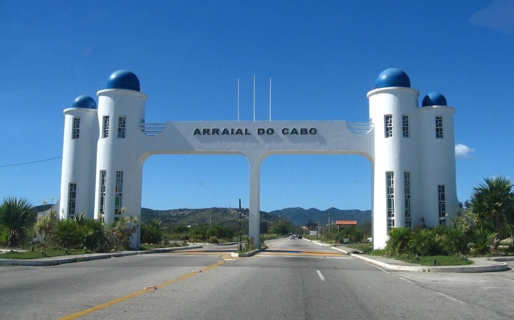 Arraial do Cabo sign