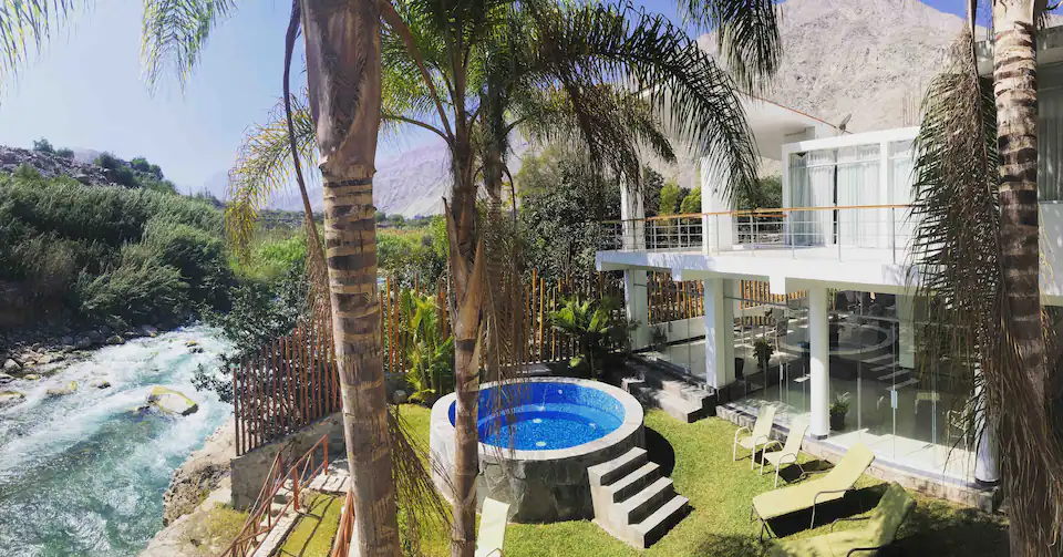 Airbnbs in Peru Casa de campo con salida al río y piscina privada