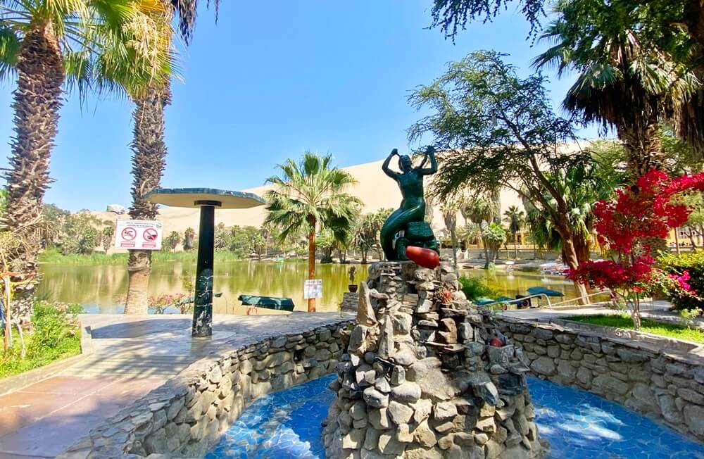 things to do in huacachina - Huacachina Oasis - ica, Peru - boats