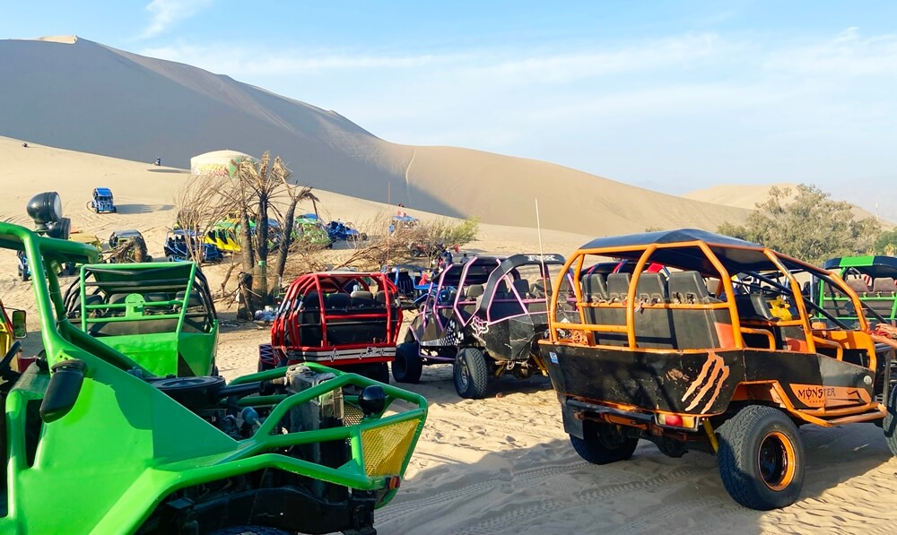 things to do in huacachina Oasis - ica, Peru - buggy
