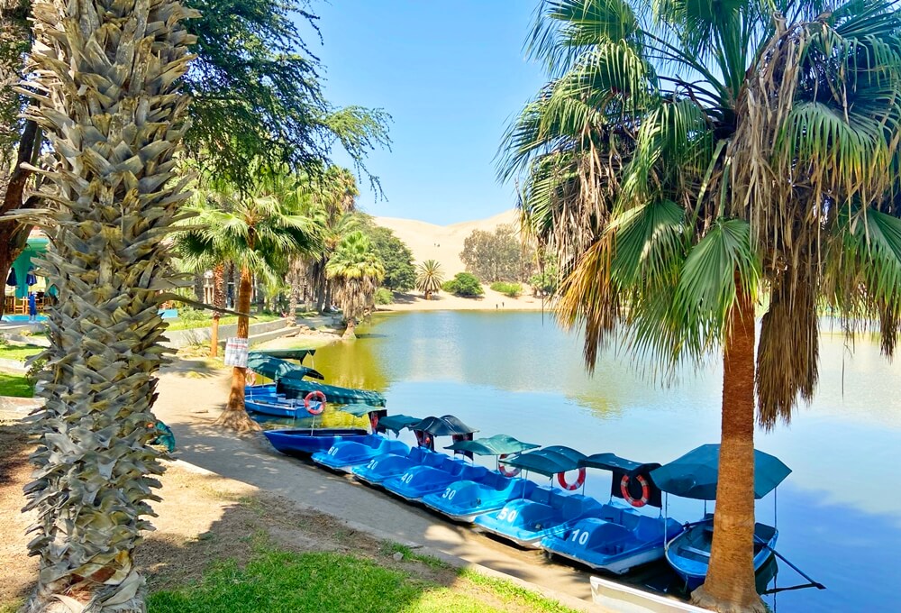 things to do in huacachina Oasis - ica, Peru - paddling (2)