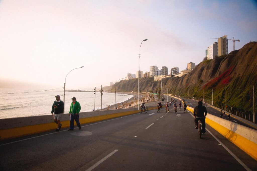 Things to do in Miraflores Walking in the Malecon Lima