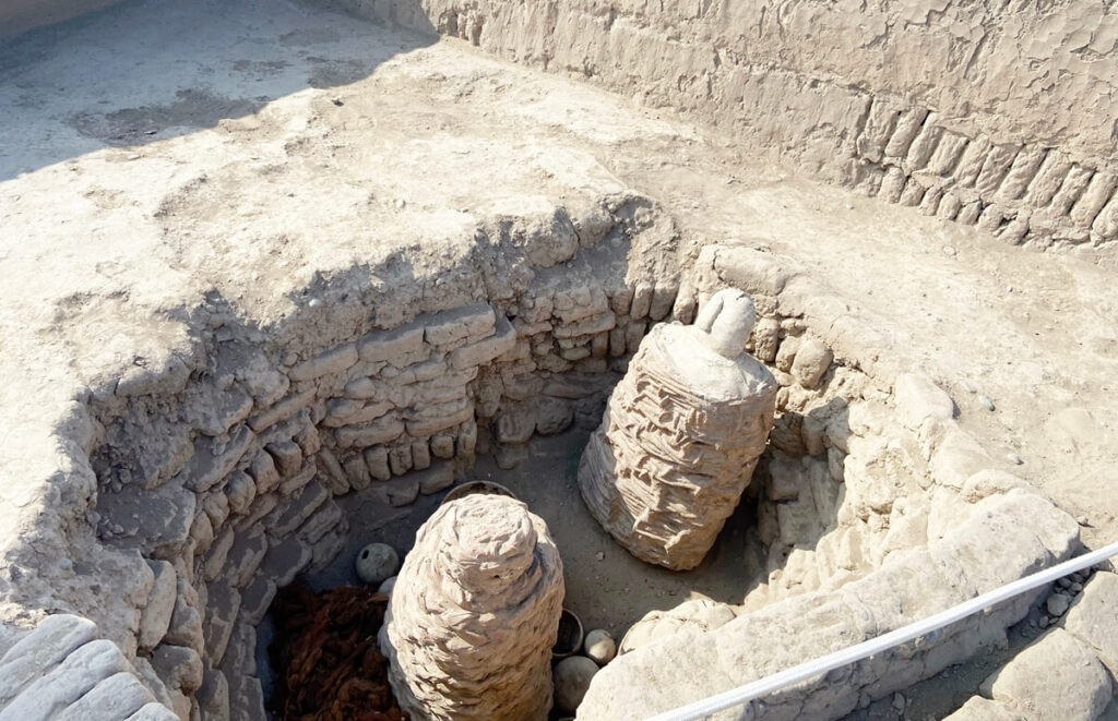 tomb at Huaca Pucllana