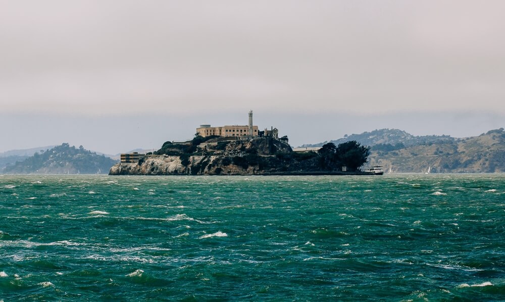 Alcatraz California california known for