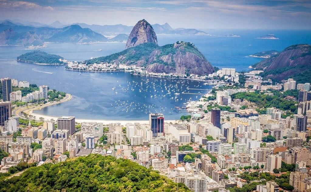 Rio de Janeiro ocean bay