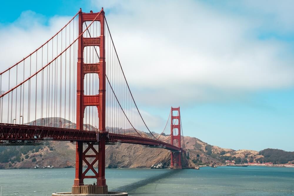 2 Days In Yosemite Itinerary golde gate san francisco california