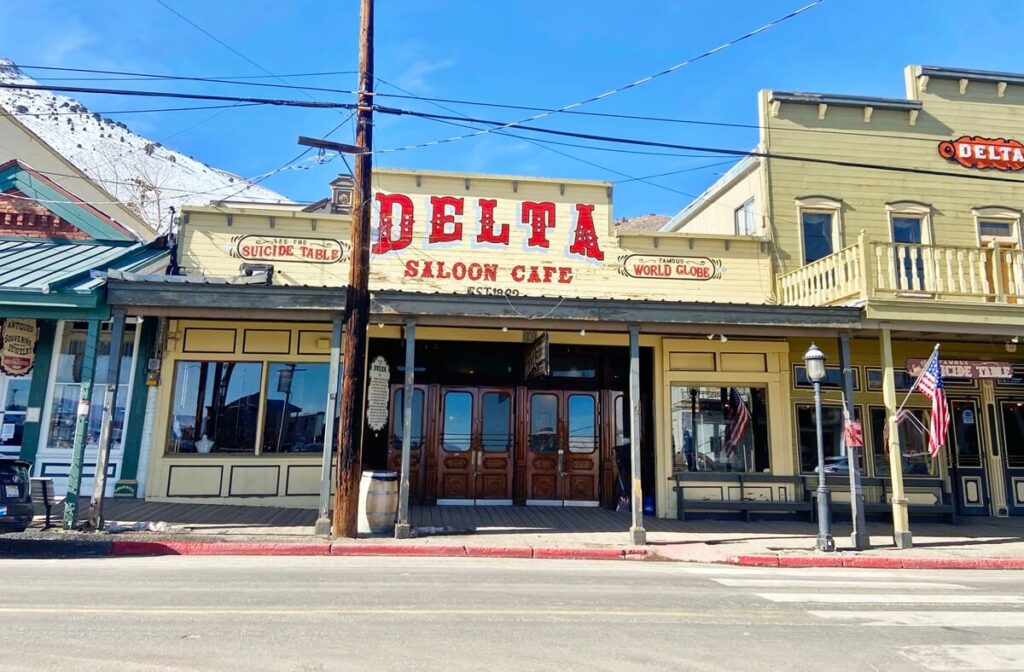 things to do in virginia city delta saloon and cafe