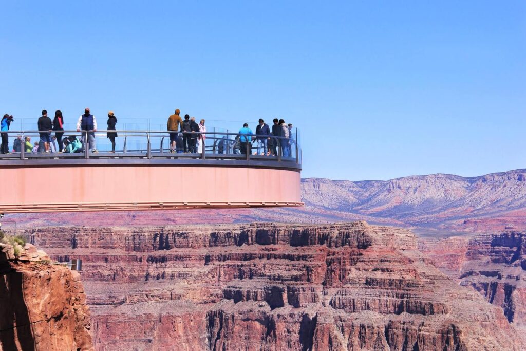 things to do at Grand Canyon West Rim The Skywalk