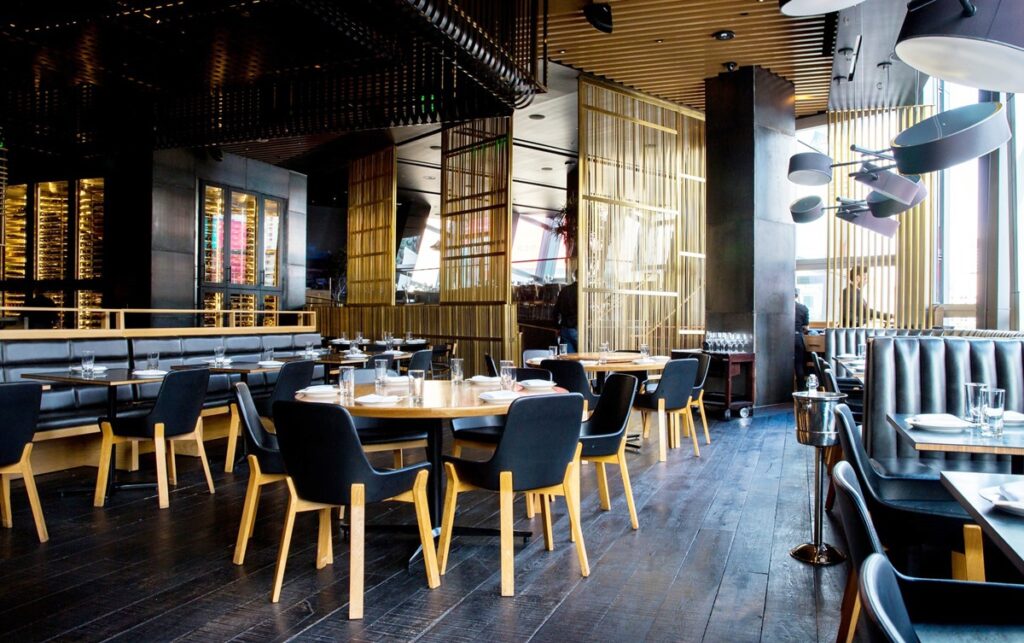 girls' trip to Las Vegas one of the best restaurant in vegas