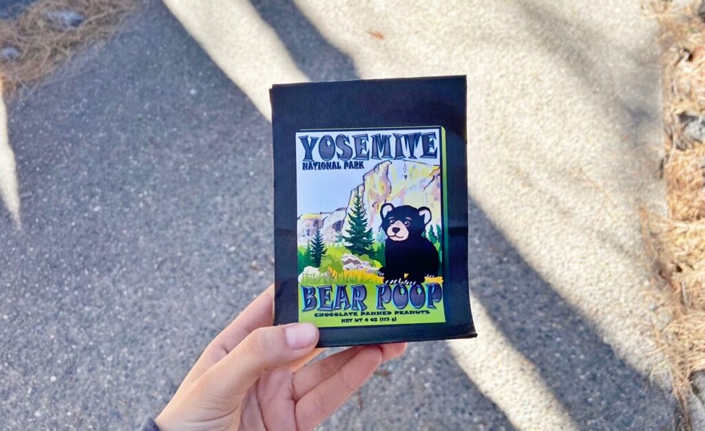 2 Days In Yosemite Itinerary yosemite souvenir bear poop