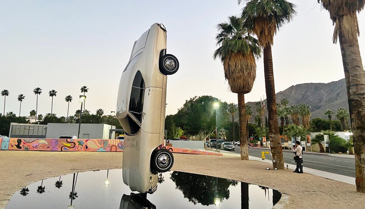 Palm Springs on a budget art in palm springs