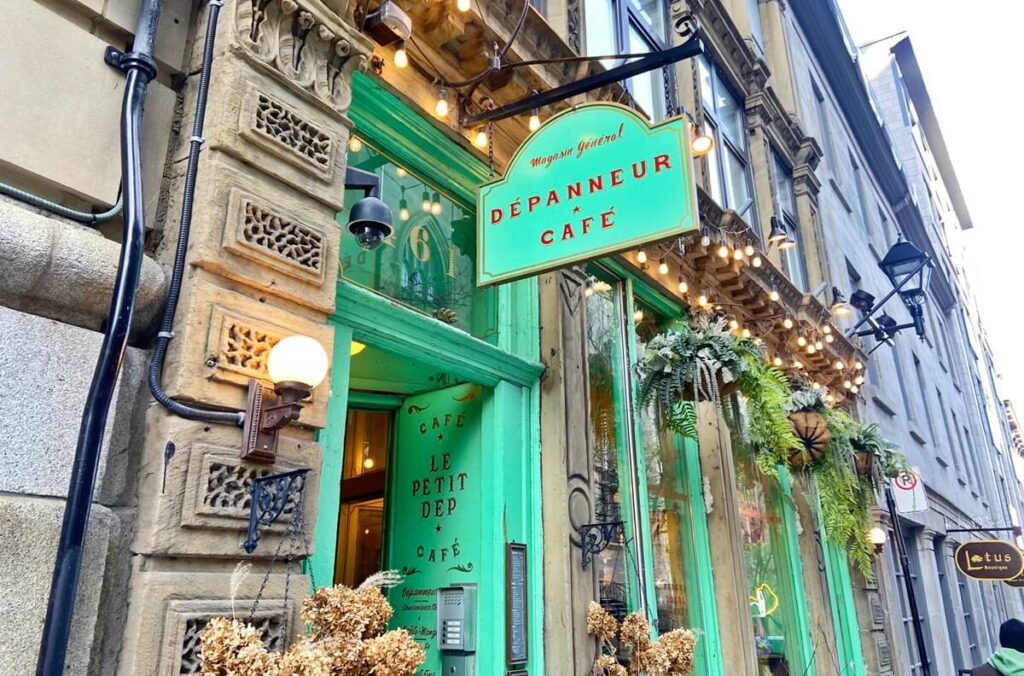 2 day montreal itinerary cute cafe in montreal