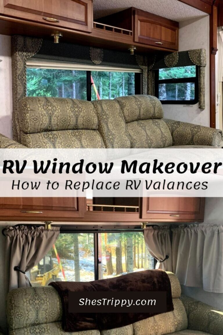 Easy RV Window Makeover