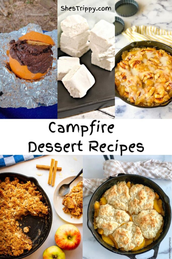 Campfire Dessert Recipes #campfirecooking #campfiredesserts #dessertrecipes 