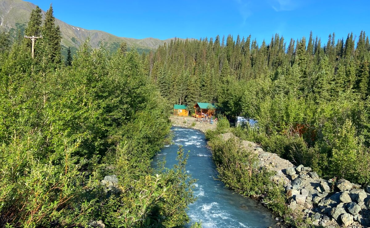 is denali worth visiting denali hostel from above