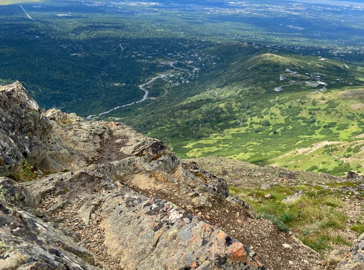 flattop mountain trail flattop views alaska