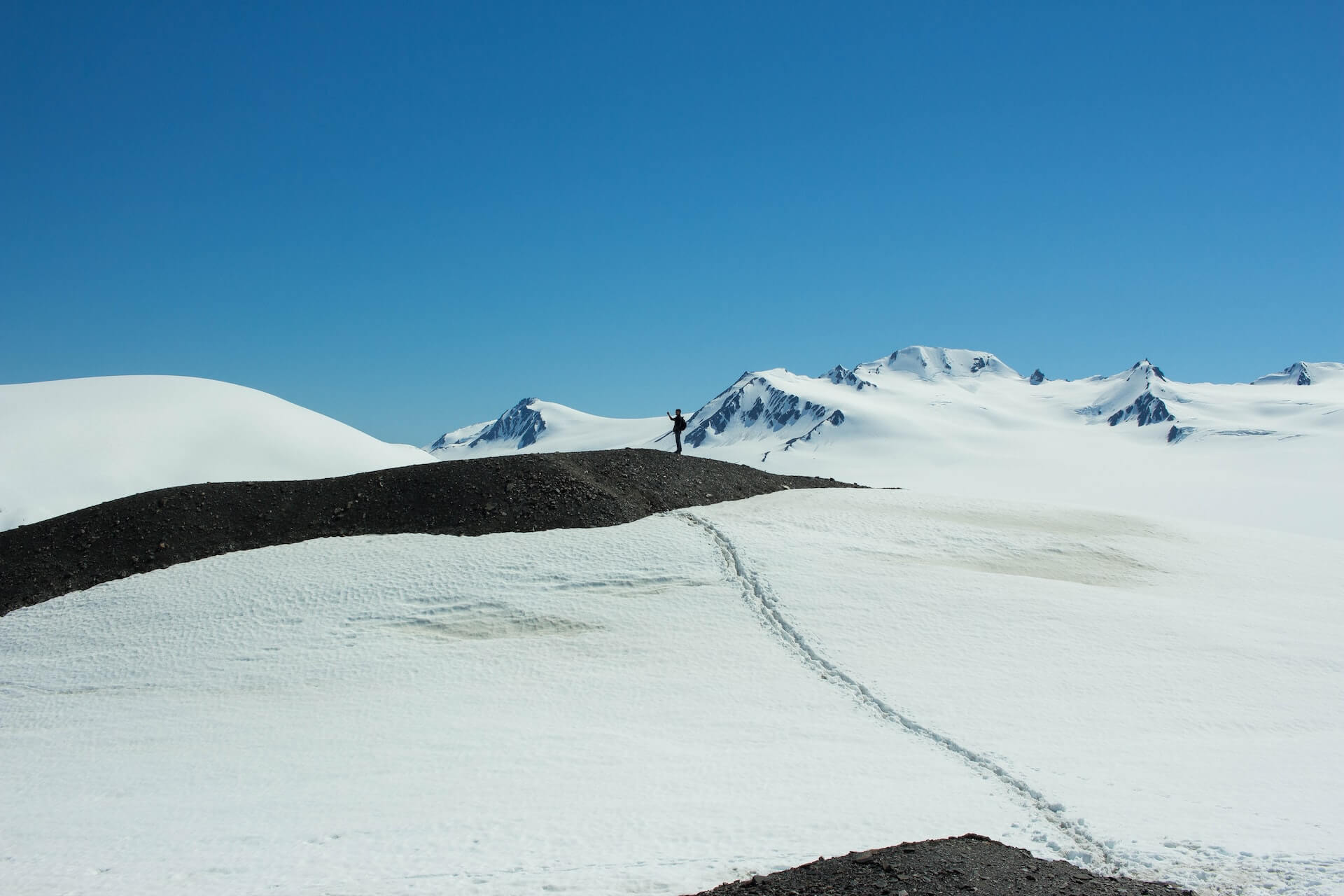 harding icefield trail harding icefield in winter 