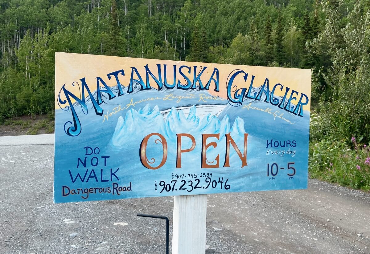 Alaska bucket list matanuska glacier
