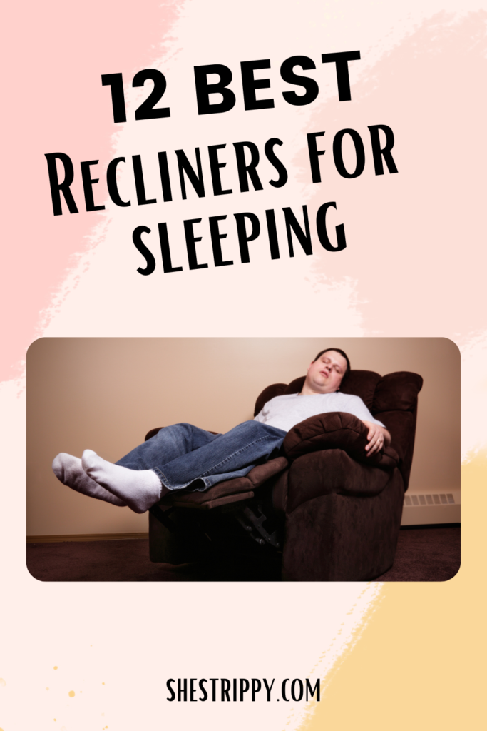 12 Best Recliners for Sleeping #recliners #sleeping 
