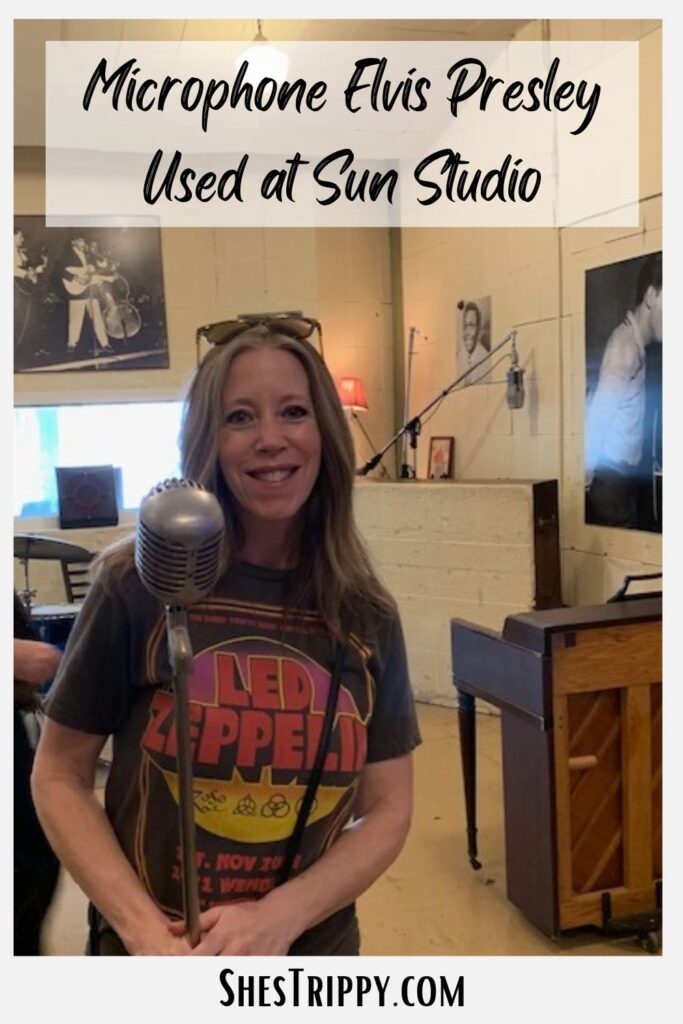 Microphone that Elvis used at Sun Studio - Tennessee Travel Guide 
 #elvispresley #sunstudio #tennesseetravelguide