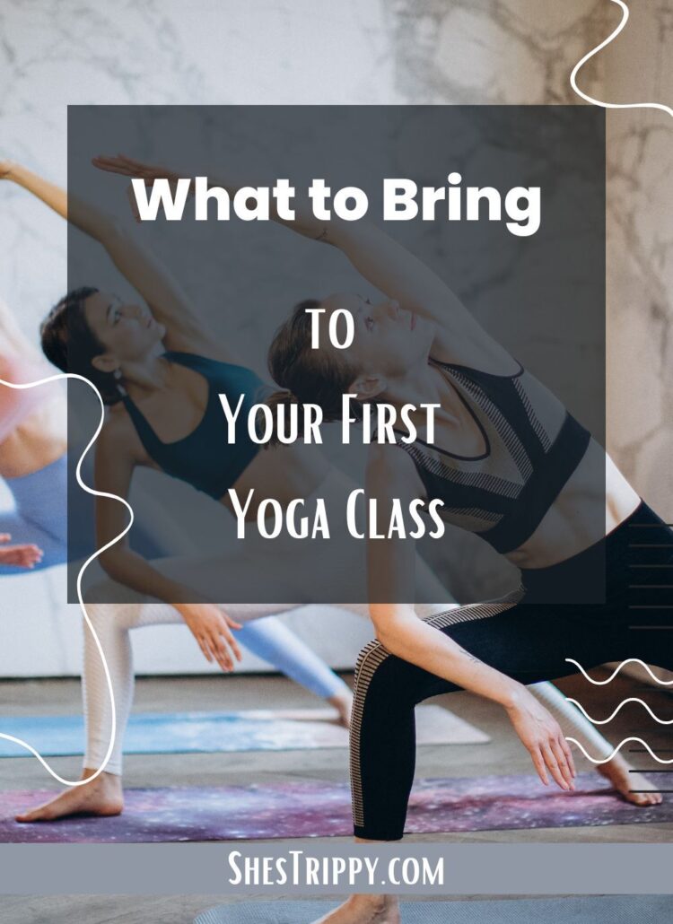 What to Bring to Your First Yoga Class #yoga #yogaclass #yogaaccessories