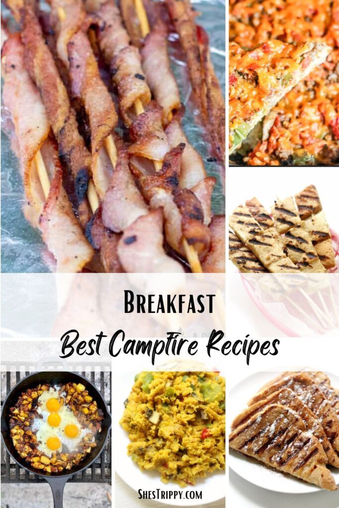 Breakfast Campfire Recipes #bestcampfirerecipes #breakfastrecipes