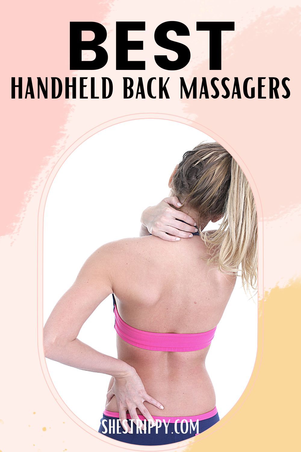 Hangsun Handheld Neck Back Massager MG460 Deep Tissue Percussion Massage for
