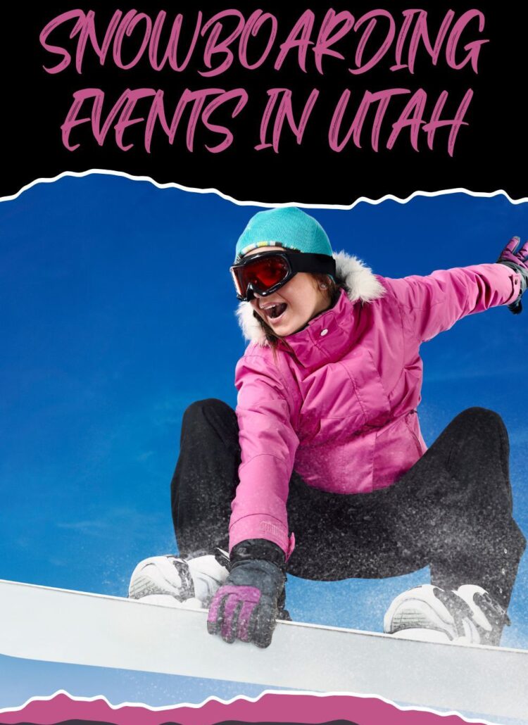 Snowboarding Events in Utah #utahtravel #snowboardingevents
