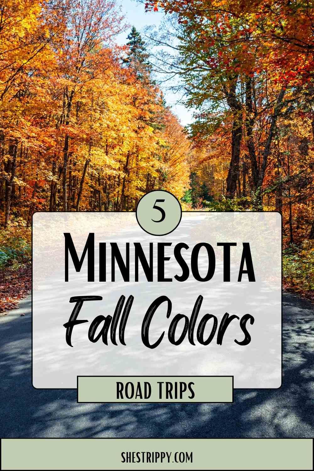 Road Trips for Fall Colors in Minnesota #fallcolors #roadtripsforfallcolors
