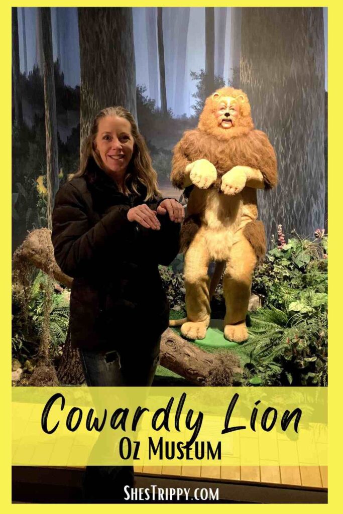 Cowardly Lion #cowardlylion #wizardofoz #ozmuseum