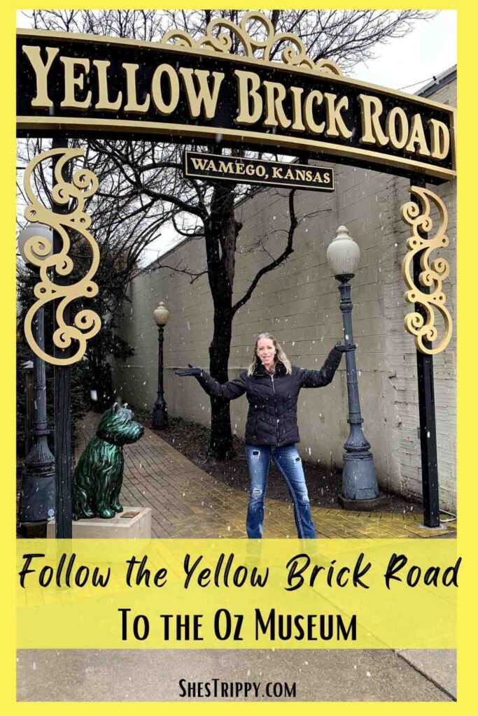 Follow the Yellow Brick Road to the Oz Museum #ozmuseum #yellowbrickroad