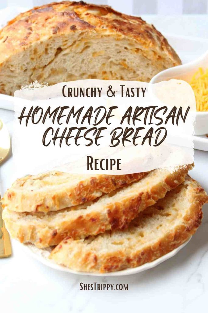 Homemade Artisan Cheese Bread #artisanbread #artisan #cheesebread #homemadebread
