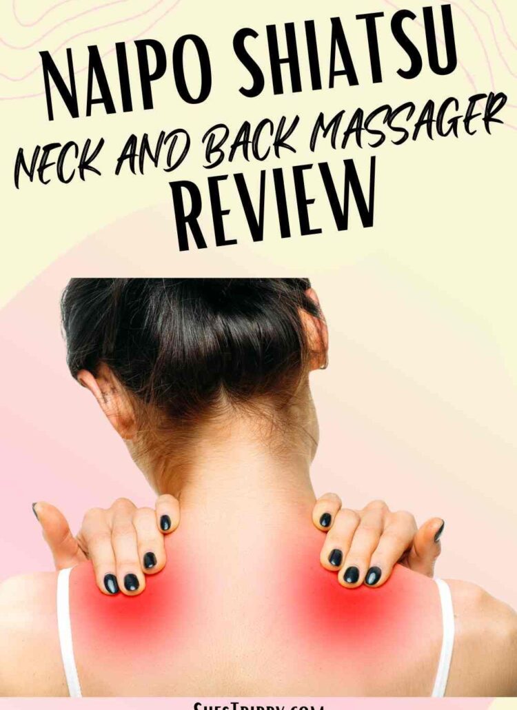 Naipo Shiatsu Neck and Back Massager Review #neckandbackmassager