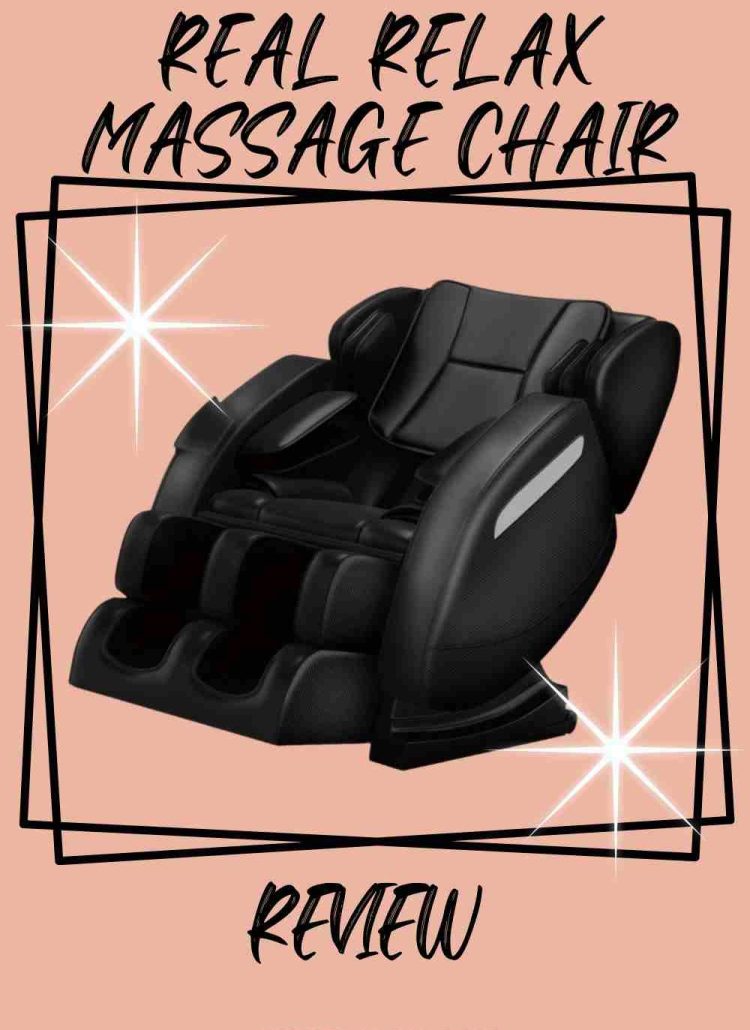 Real Relax Massage Chair Review #massagechair
