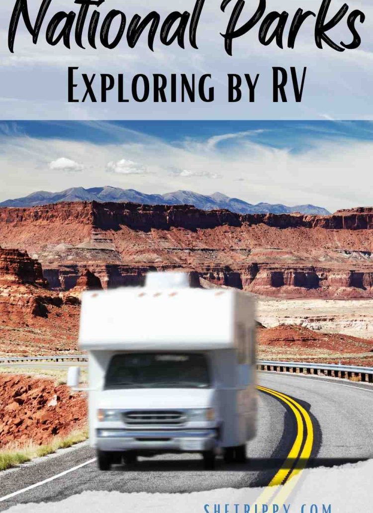 Exploring National Parks by RV. There is no better way to travel and have the comforts of home yet the ability to explore the USA, than by traveling in an RV. #rvlife #rvtravel
