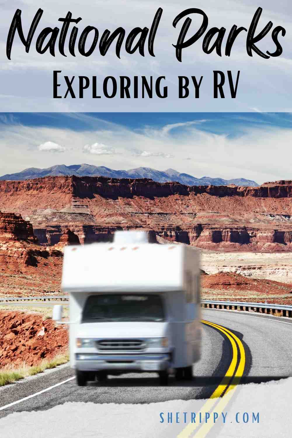 Exploring National Parks by RV. There is no better way to travel and have the comforts of home yet the ability to explore the USA, than by traveling in an RV. #rvlife #rvtravel