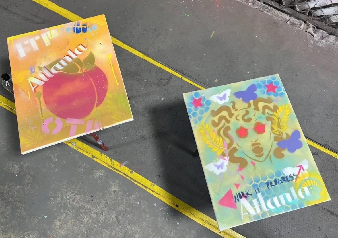 reasons to visit Atlanta  Paint-at-The-Studio-W.I.P-atlanta